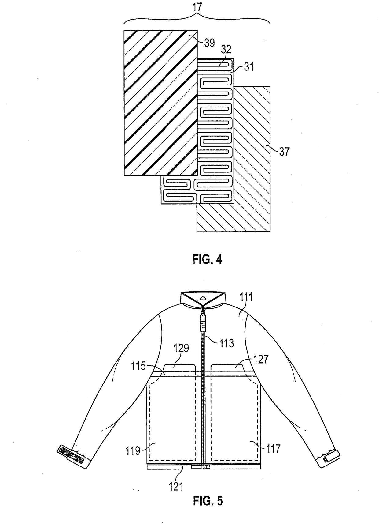 Tri-modal localized heating garment