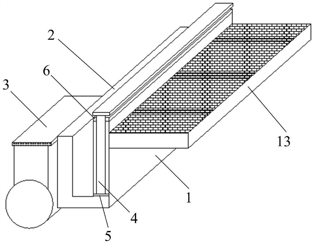 Environment-friendly drainage system for municipal engineering