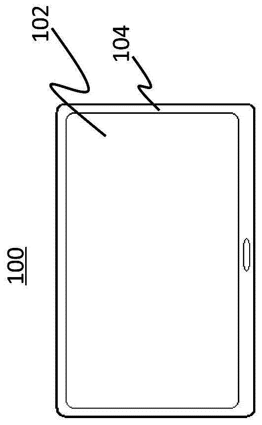 Partial shielding method for screen and portable terminal with adoption of method