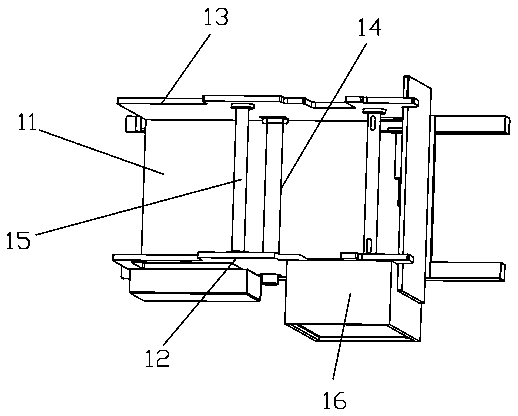 A pole piece processing mechanism