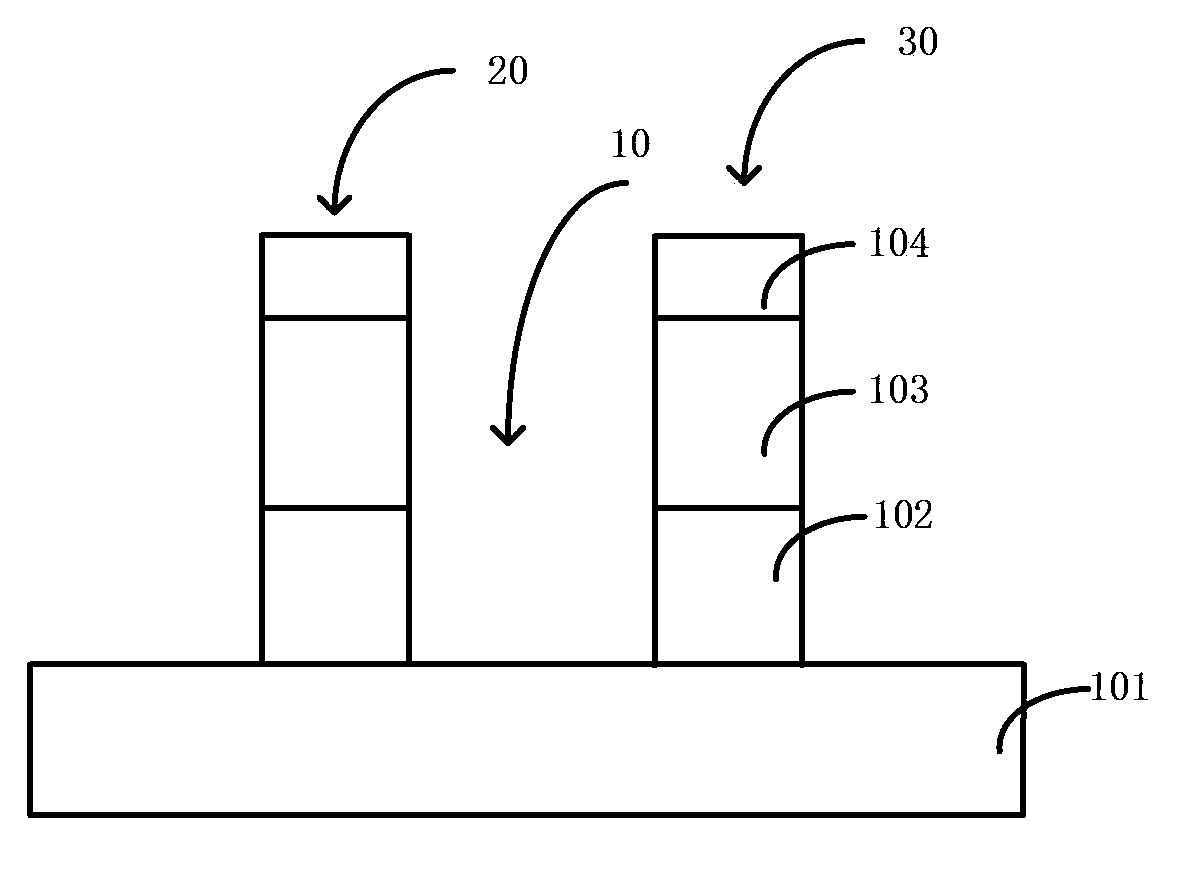 Semiconductor device with height-controllable fin and preparation method