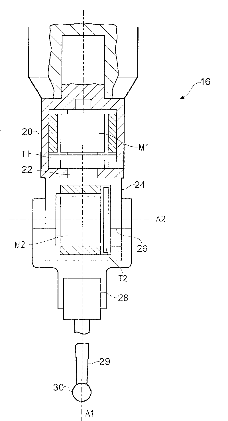 Apparatus and method for calibrating a scanning head