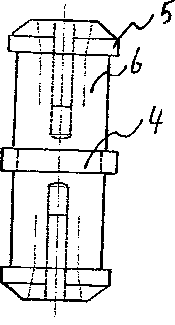 Double-end expansion hanging pile connecting fastener and prefab