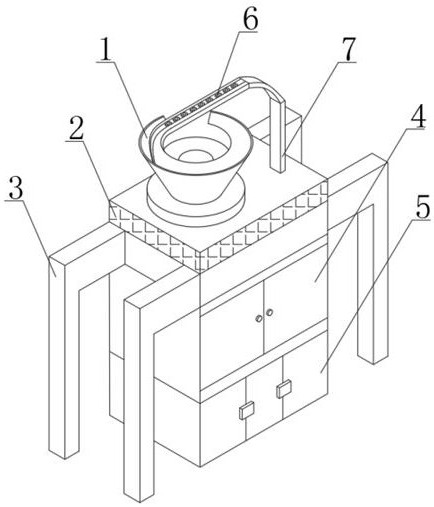 Intelligent feeding and discharging full-detection machine