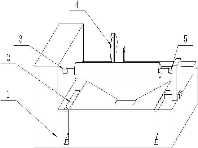 Slitting machine for garment processing