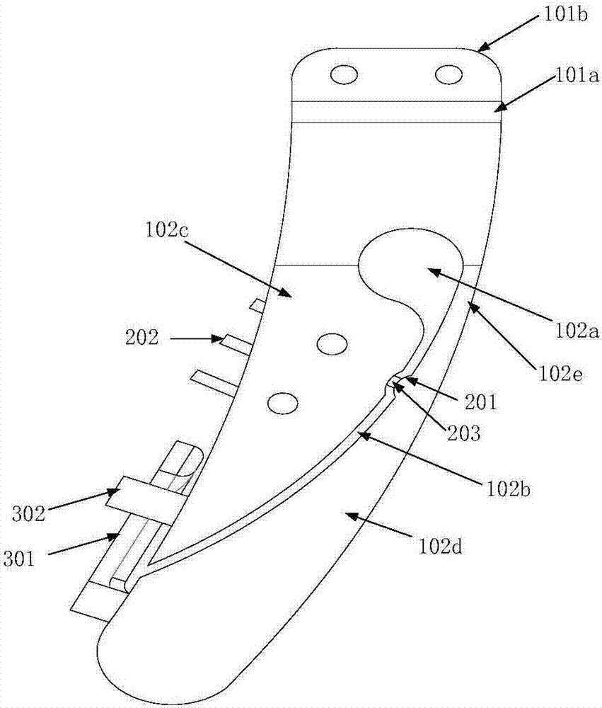 A flexible foot system for a multi-legged robot that can detect contact between feet and the ground