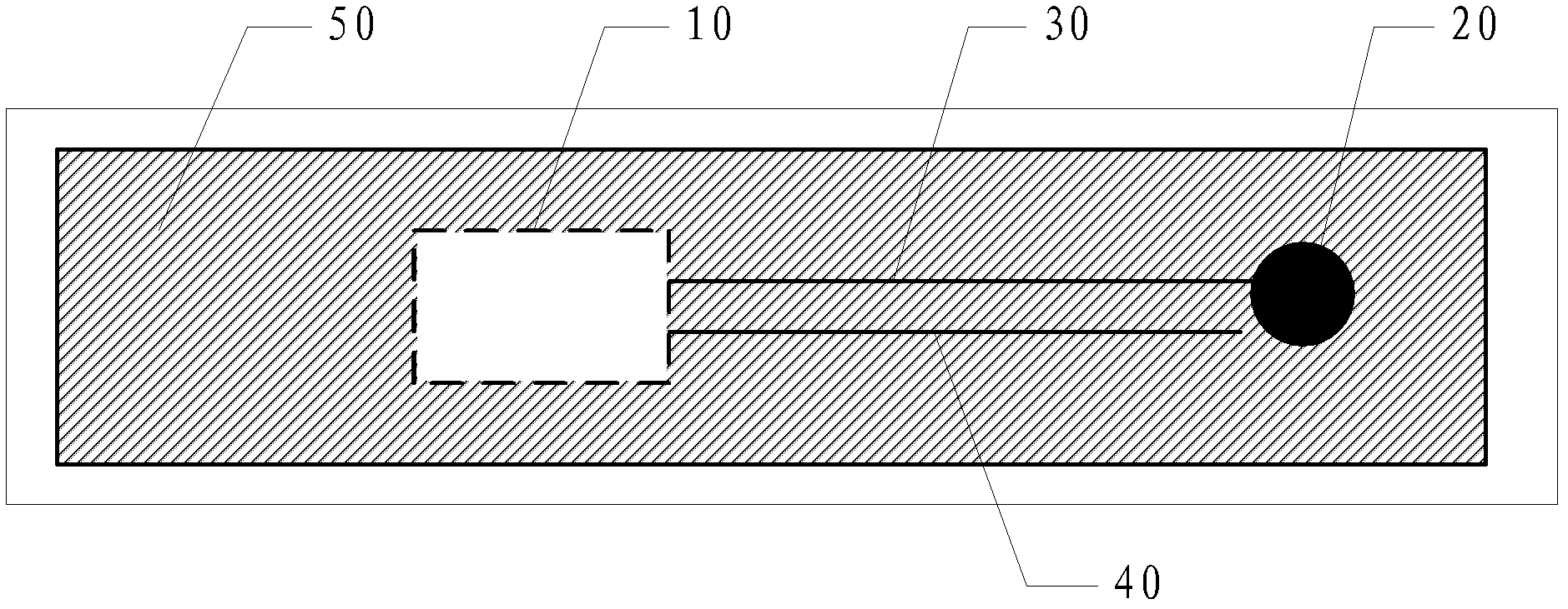 Key protection circuit and realization method thereof