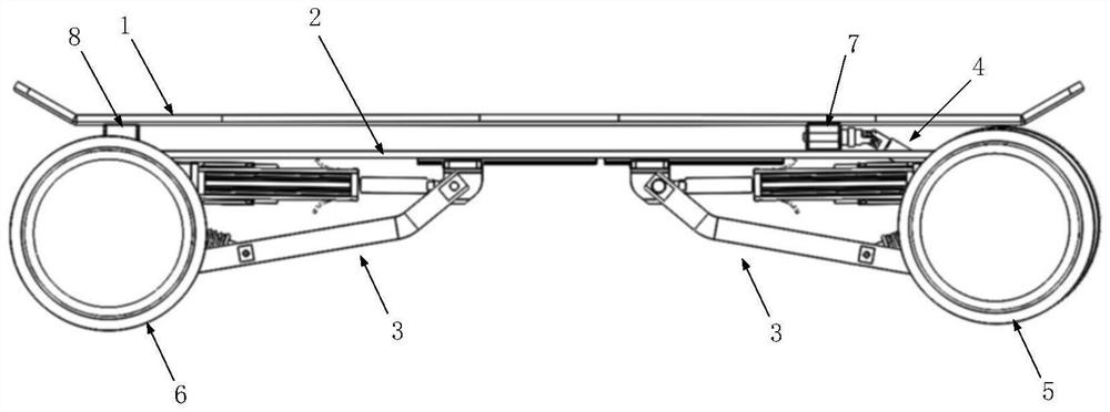 A skateboard with steering function and adjustable posture and height