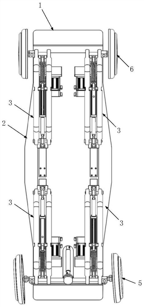 A skateboard with steering function and adjustable posture and height