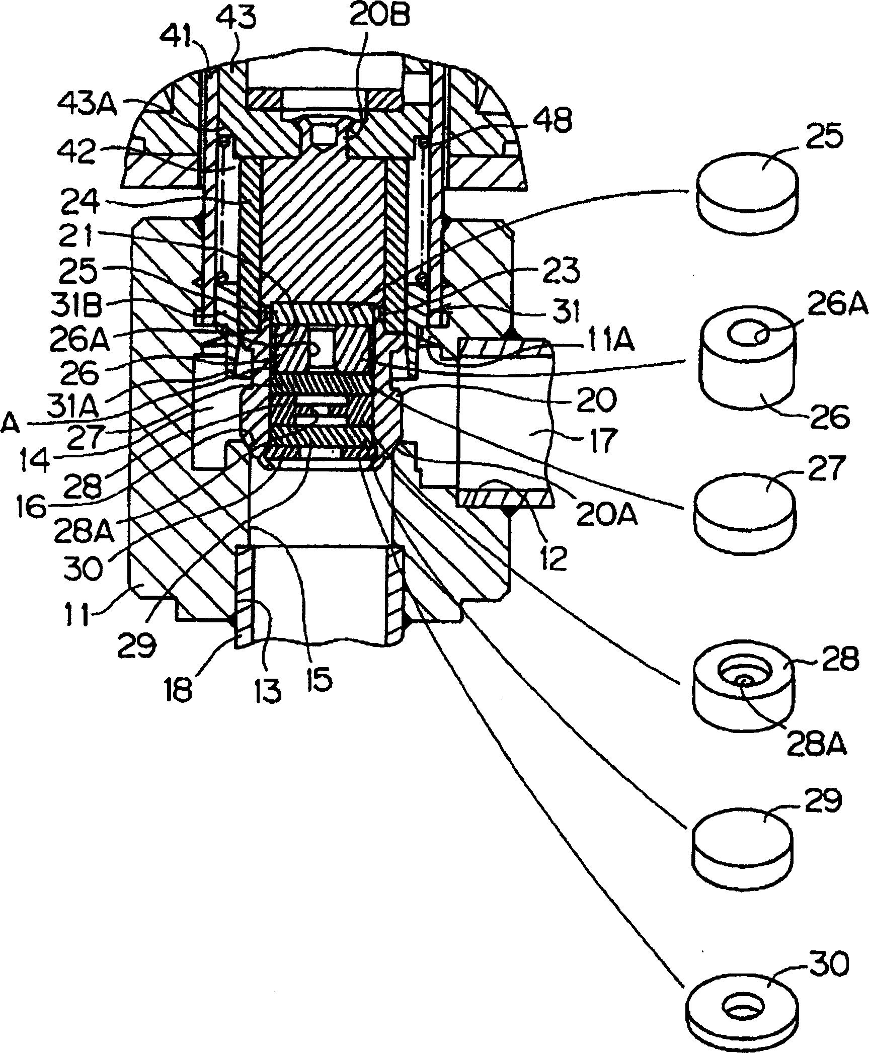 Throttle valve device and air conditioner