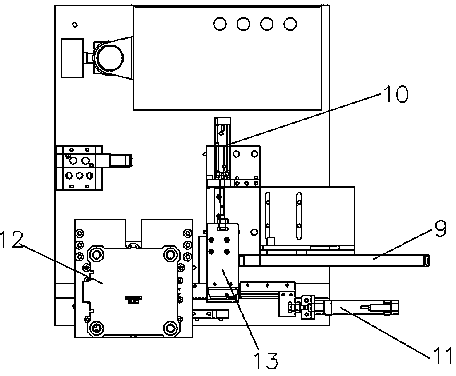 Riveting machine of wiring harness terminal