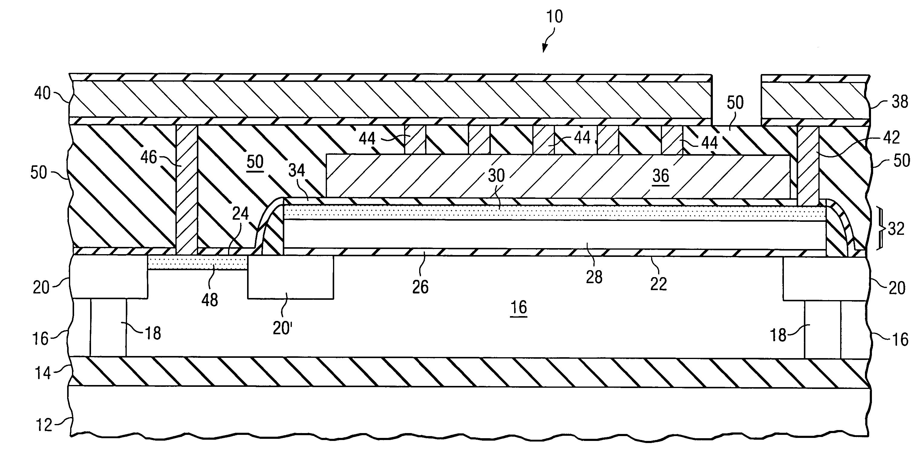 Stacked capacitor and method for fabricating same