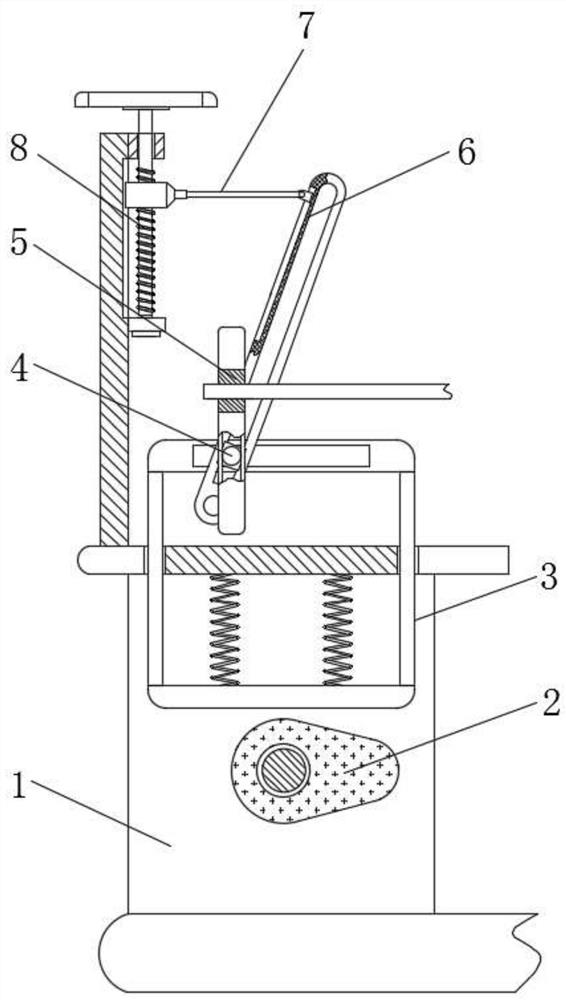 Intraoperative oxygen supply adjusting device for respiratory failure patients in respiratory medicine