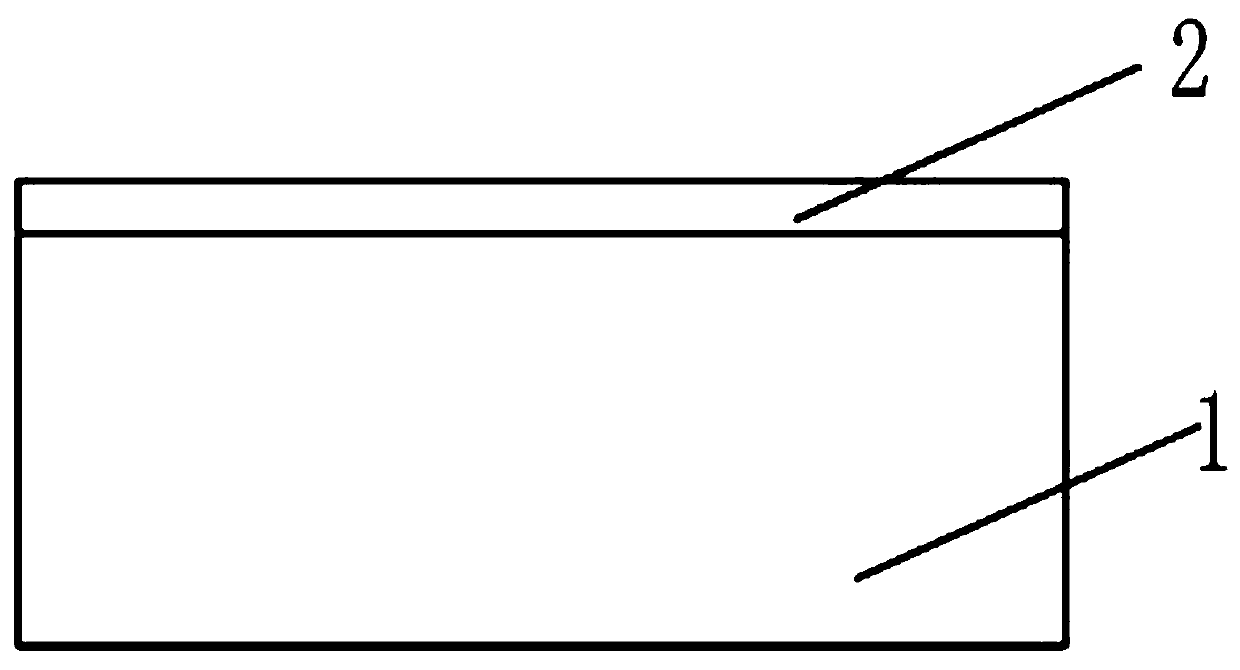 Manufacturing method of LED chip electrode mask pattern capable of being directly stripped