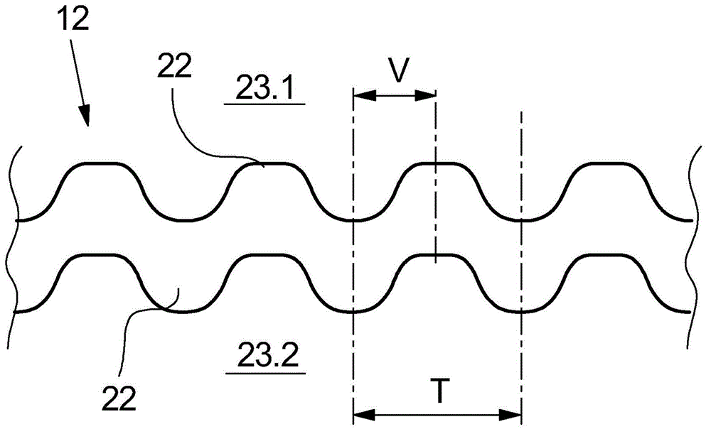 Winding machine and toothed belt