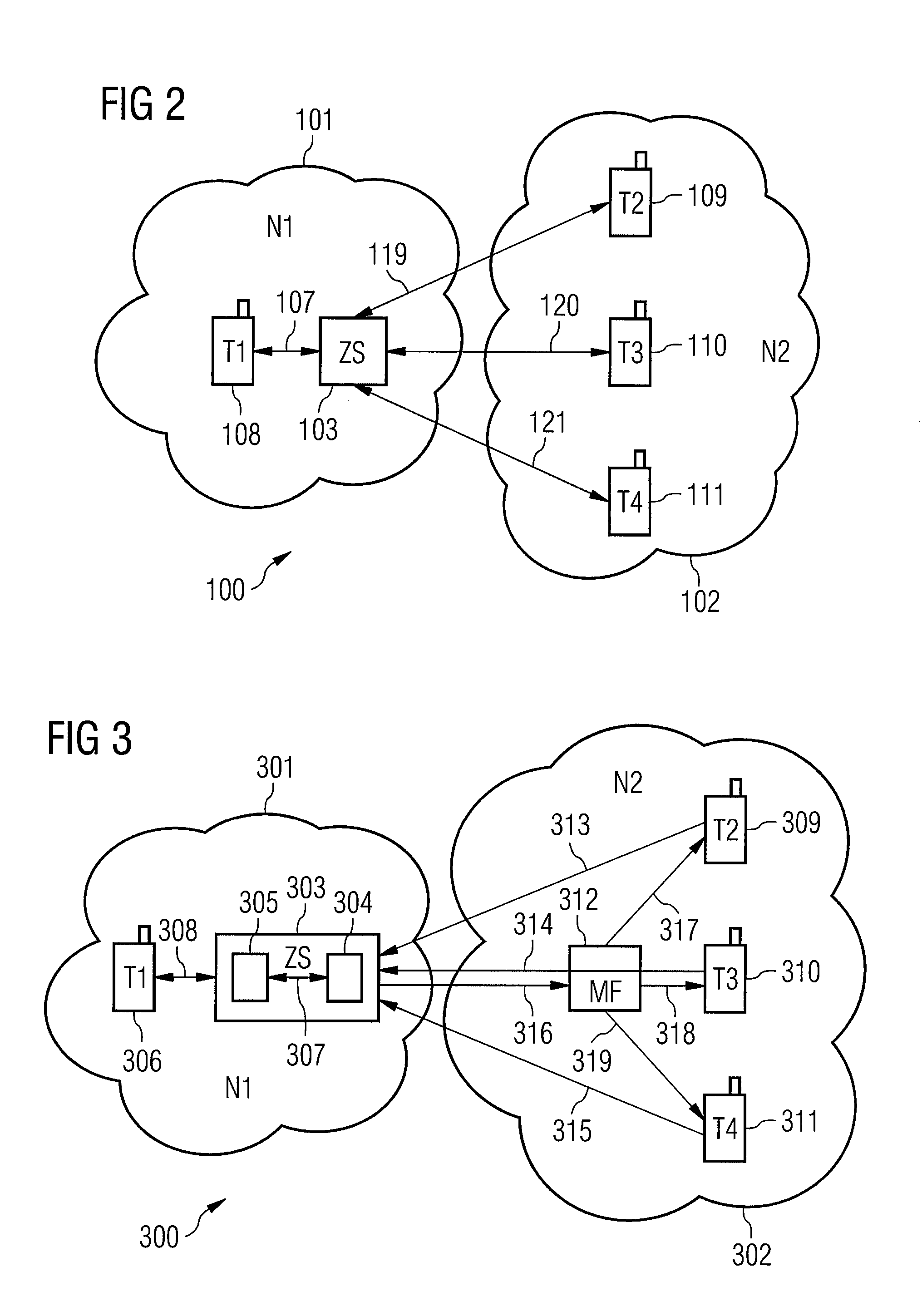 Data transmission in a communication session