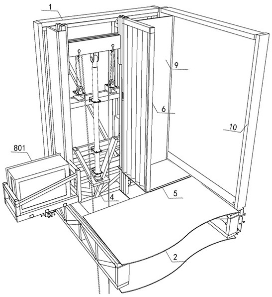Assembly type hydraulic elevator