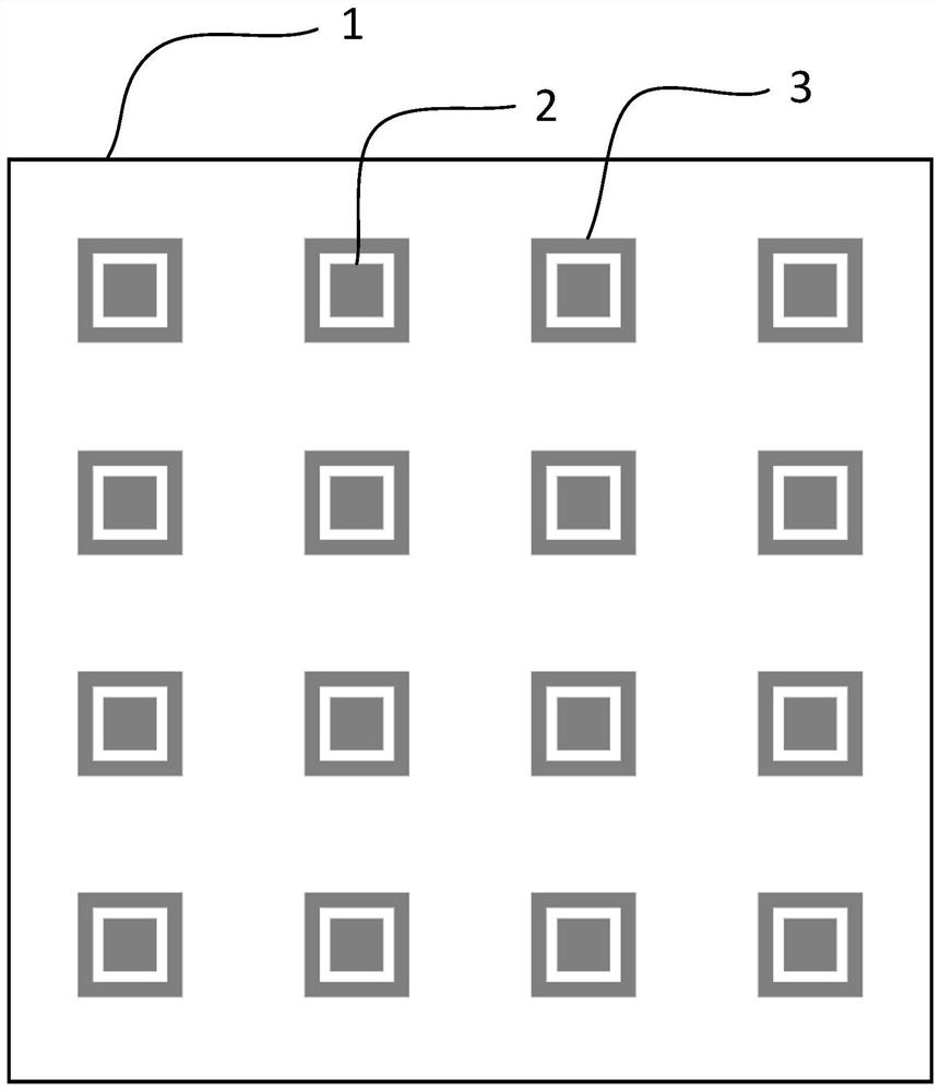 Electrode array device for gene sequence synthesis and control method thereof