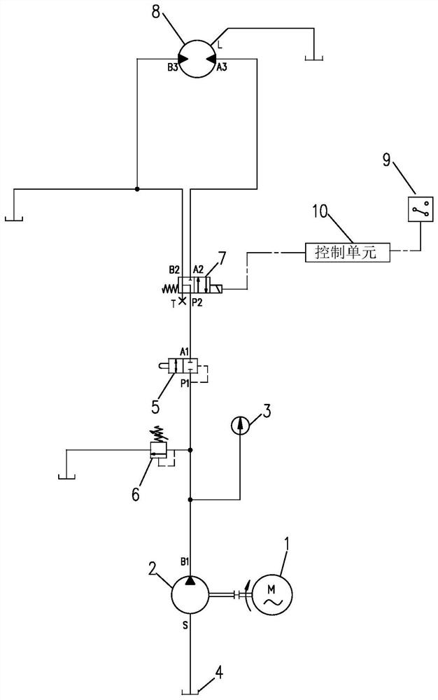 Dual real-time protection system for concrete pump hopper stirring motor