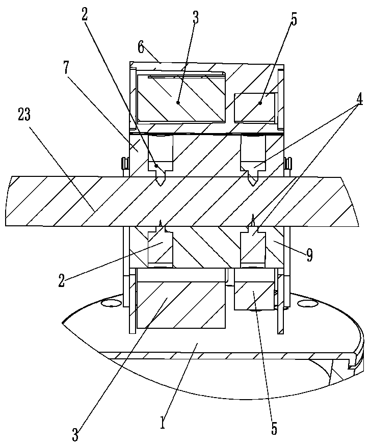 Telemetering device assembly