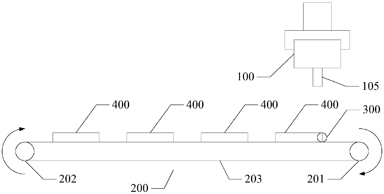 Food pattern laser engraving molding method and device