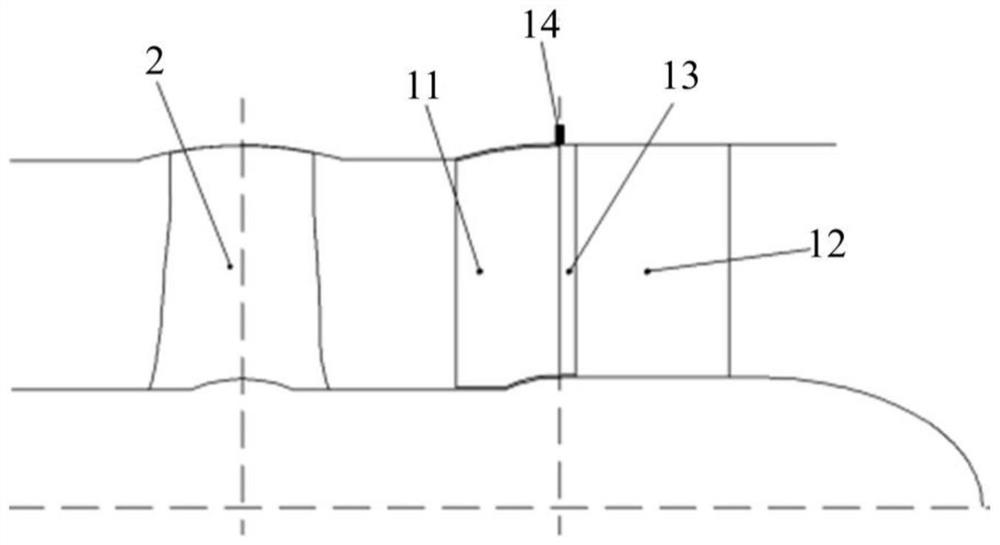 Blade airfoil split self-adaptive adjustment two-way vertical shaft tubular pump and adjustment method thereof