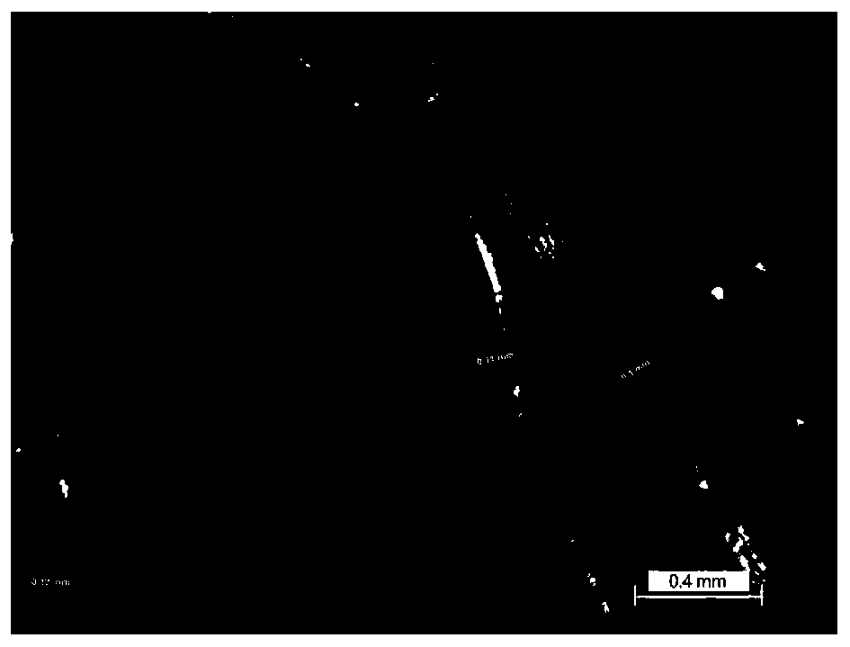 Inorganic composite material with low carbon steel properties and preparation method thereof