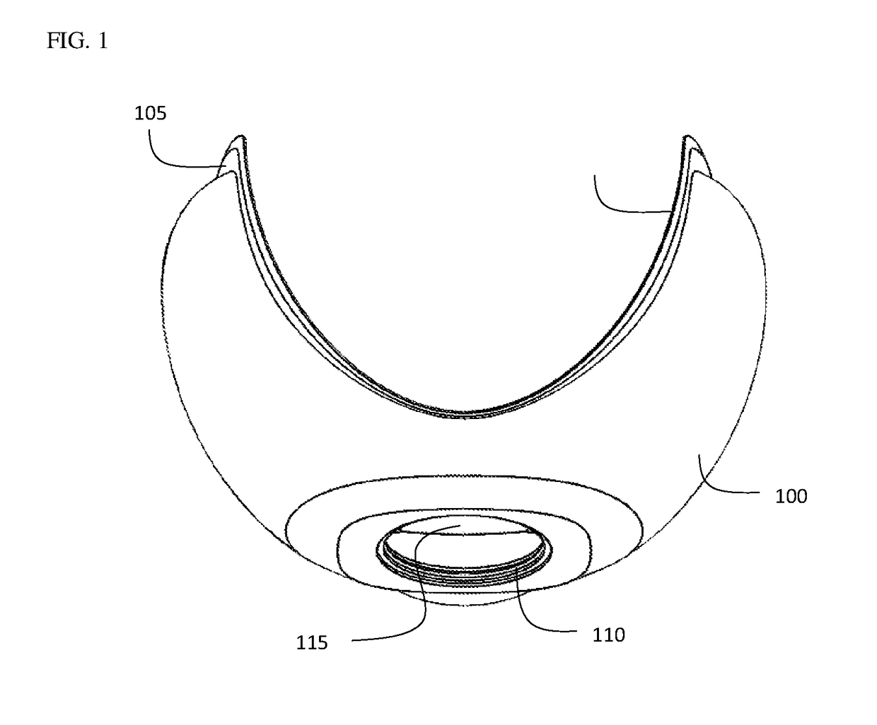 Device and method for opening an airway