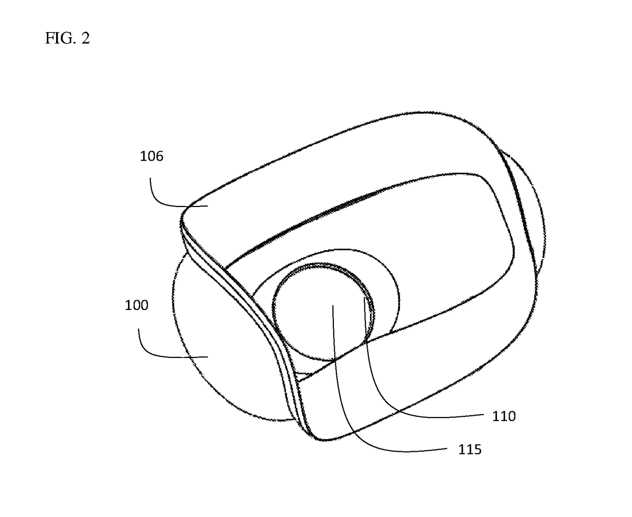 Device and method for opening an airway