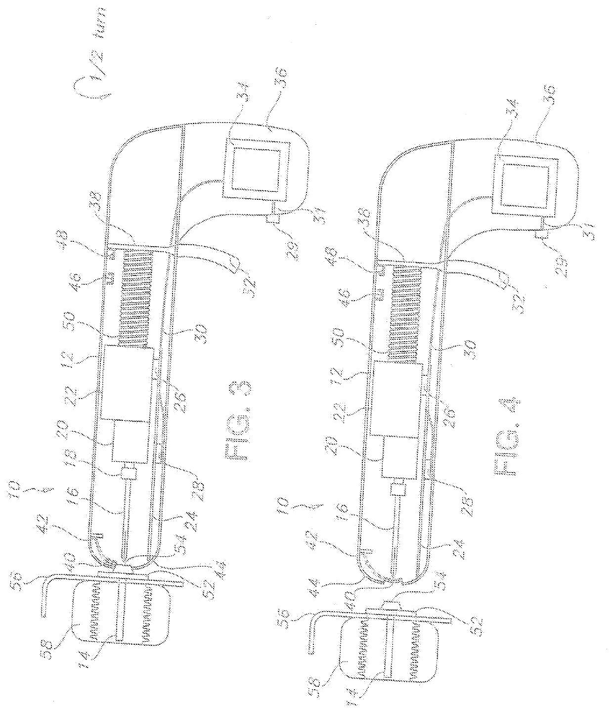 Intraosseous drilling device with barrel having internal stylet/motor housing with barrel opening extender