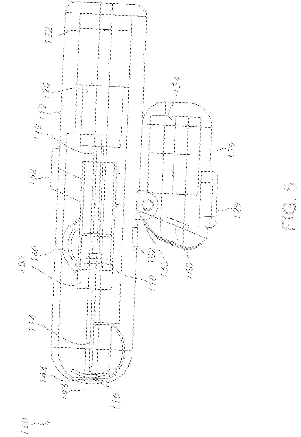 Intraosseous drilling device with barrel having internal stylet/motor housing with barrel opening extender