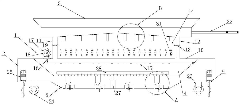 A kind of uniform seeding device and using method based on dry rice seedling raising technology