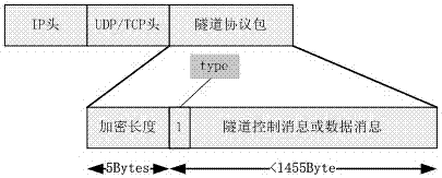 VPN tunnel protocol implementation method