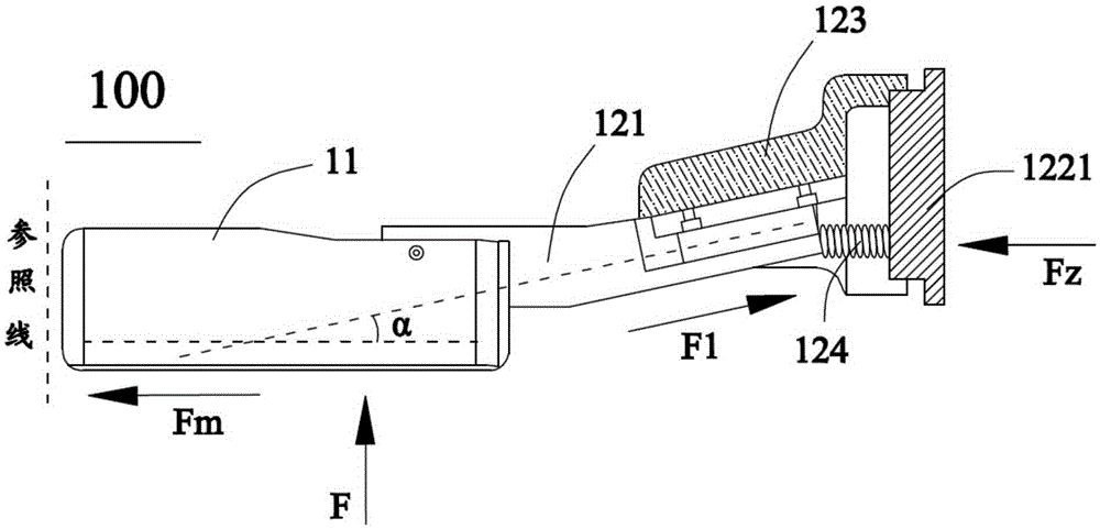 Mammary gland compression panel structure and mammary gland detecting instrument