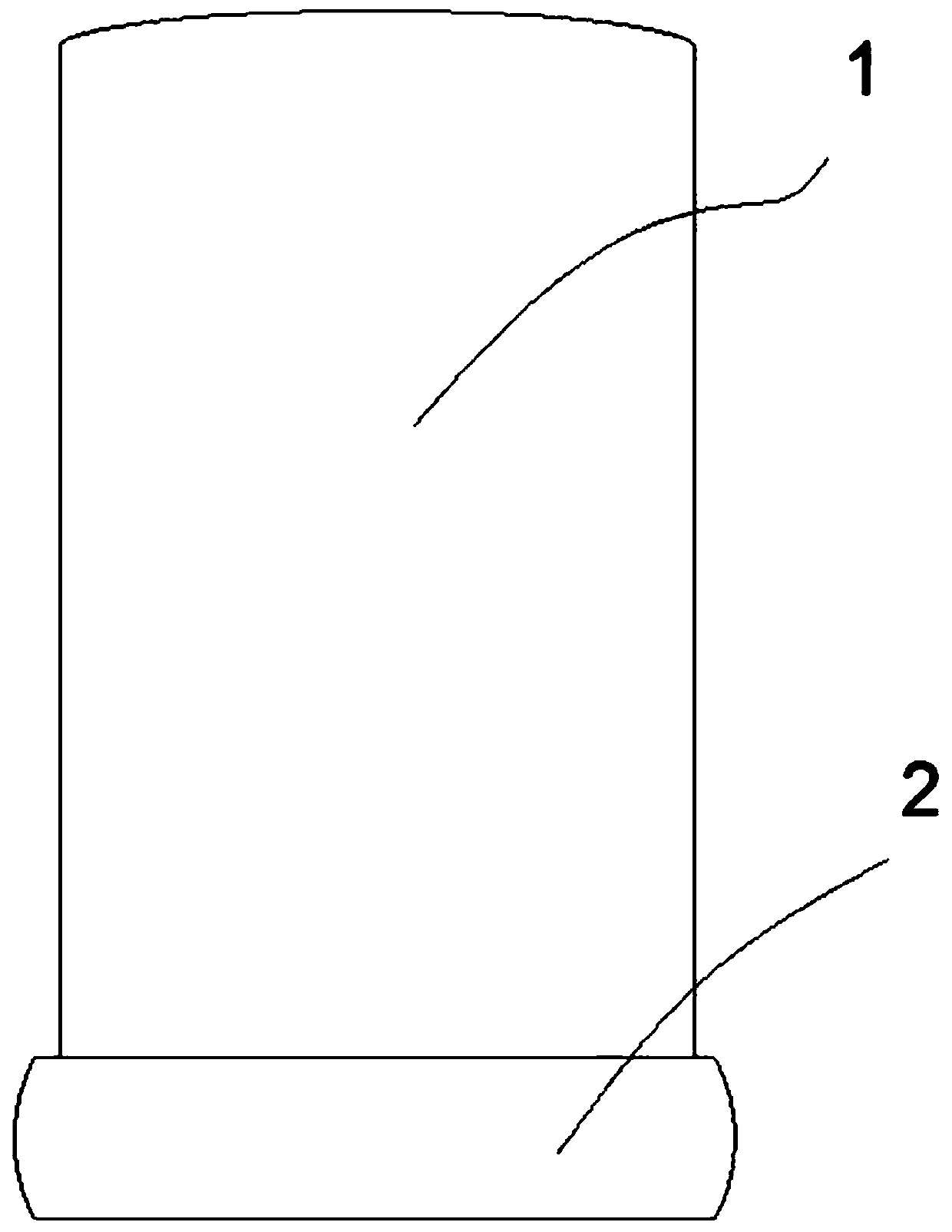 Flame-retardant high-speed rail seat cover and its production process