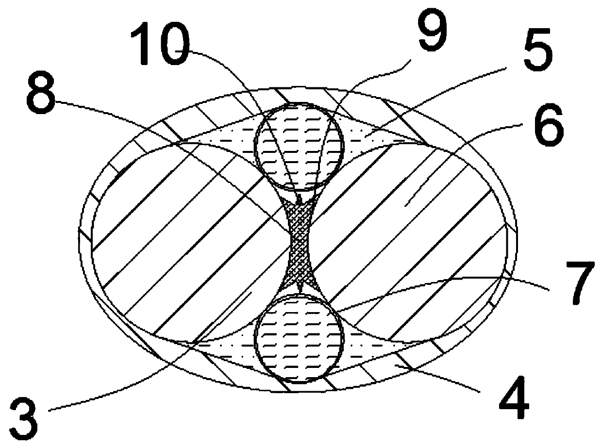 Flame-retardant high-speed rail seat cover and its production process