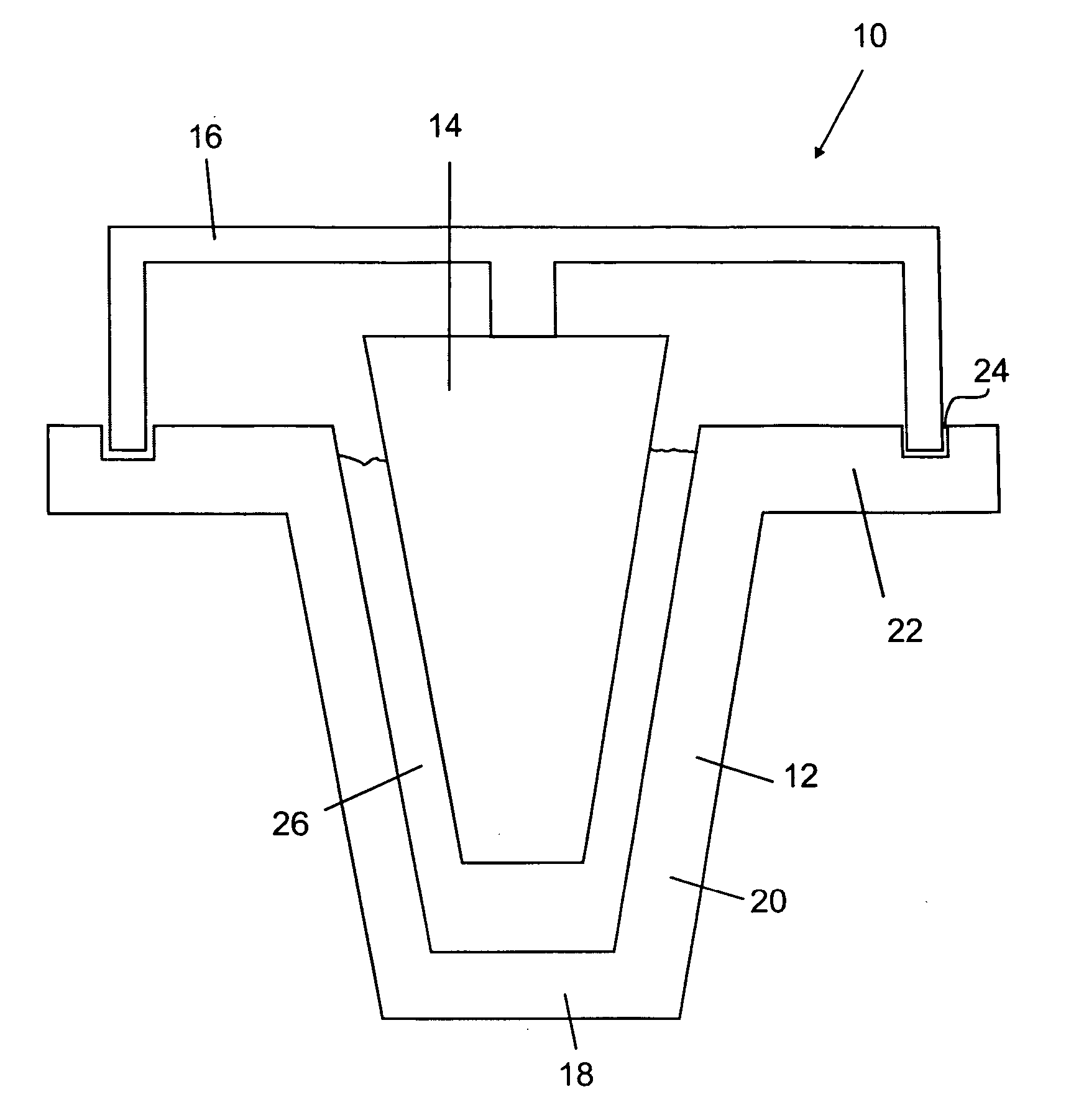 Method for producing a ceramic crucible