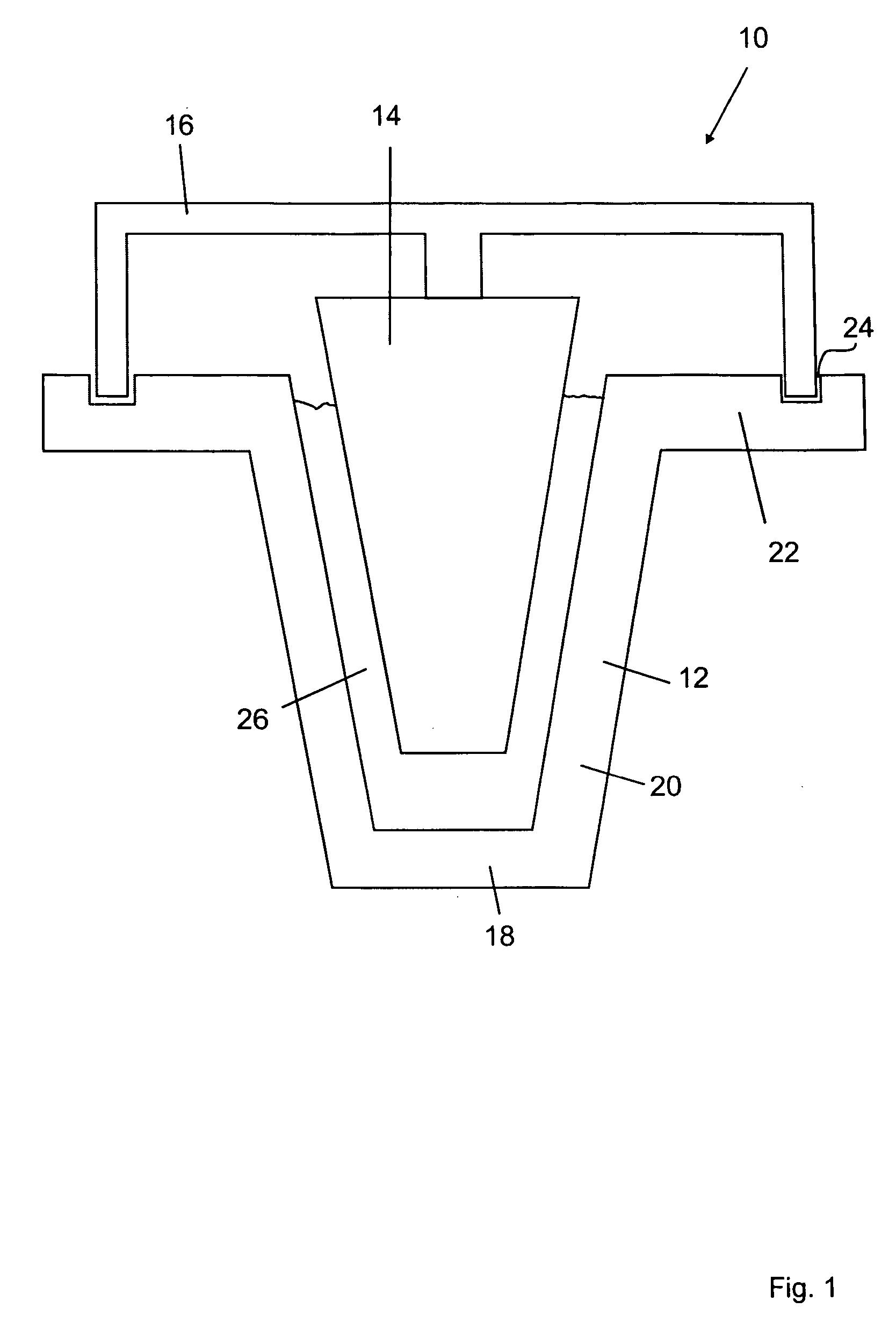 Method for producing a ceramic crucible