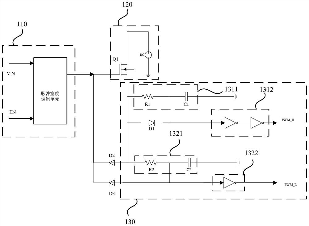 Control circuit of vehicle-mounted charger of totem pole