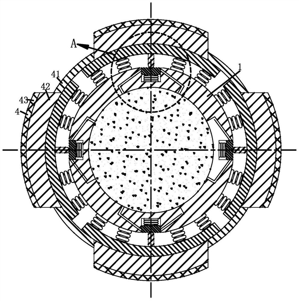 A steel pipe concrete pile