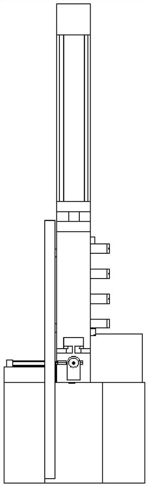 Drawing pin one-time forming production equipment and drawing pin production process