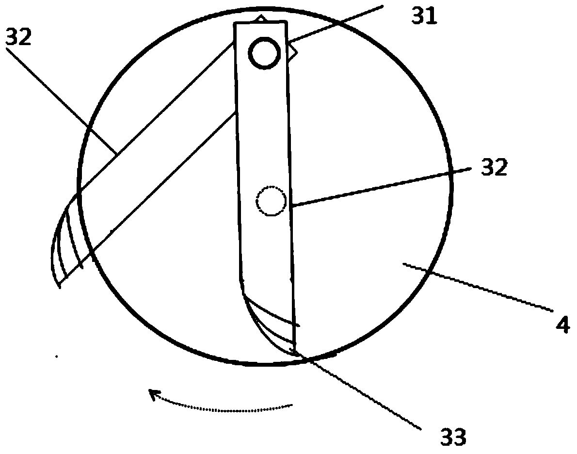 Automatic light disk set disk taking device