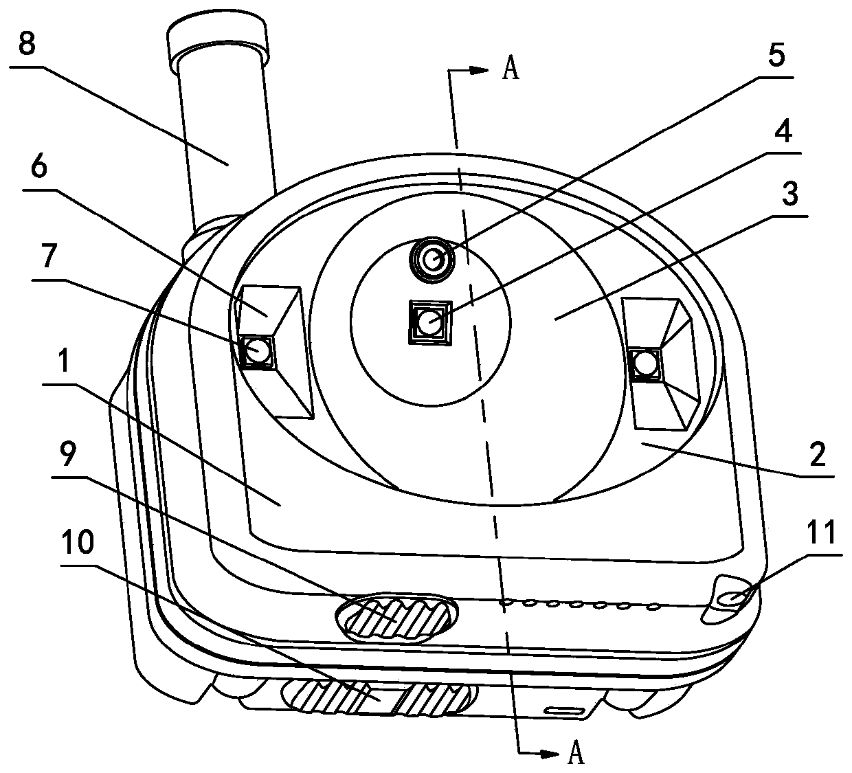 A kind of high bay light of Internet of Things and its structure setting method