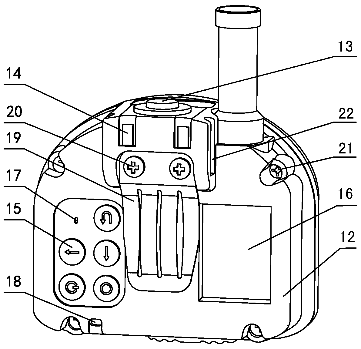 A kind of high bay light of Internet of Things and its structure setting method