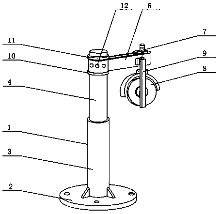 Wire drawing and releasing device for processing metal products
