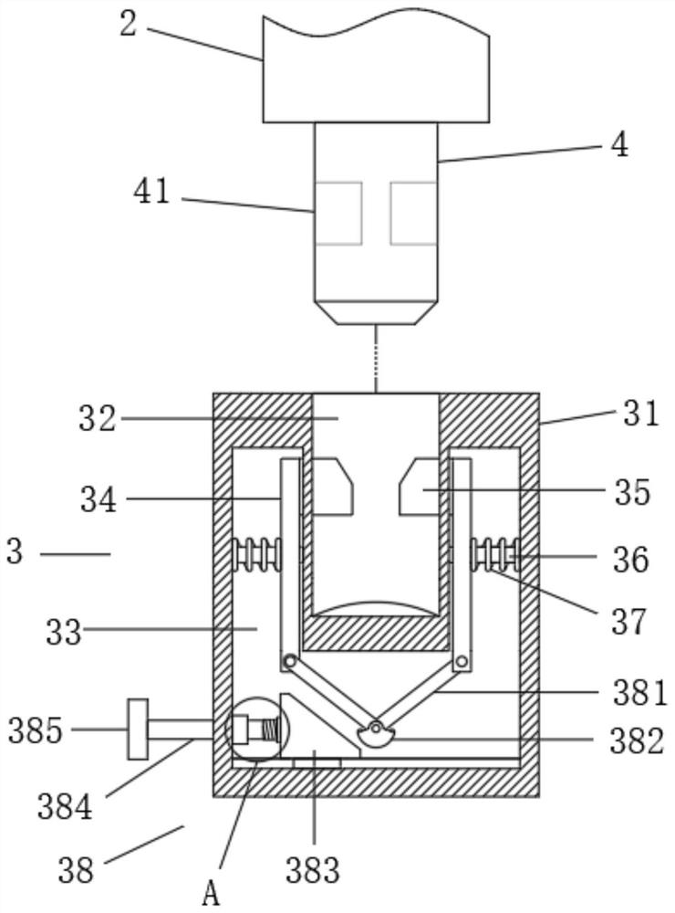 Rapid hoisting connecting device for efficient smelting converter and using method of rapid hoisting connecting device