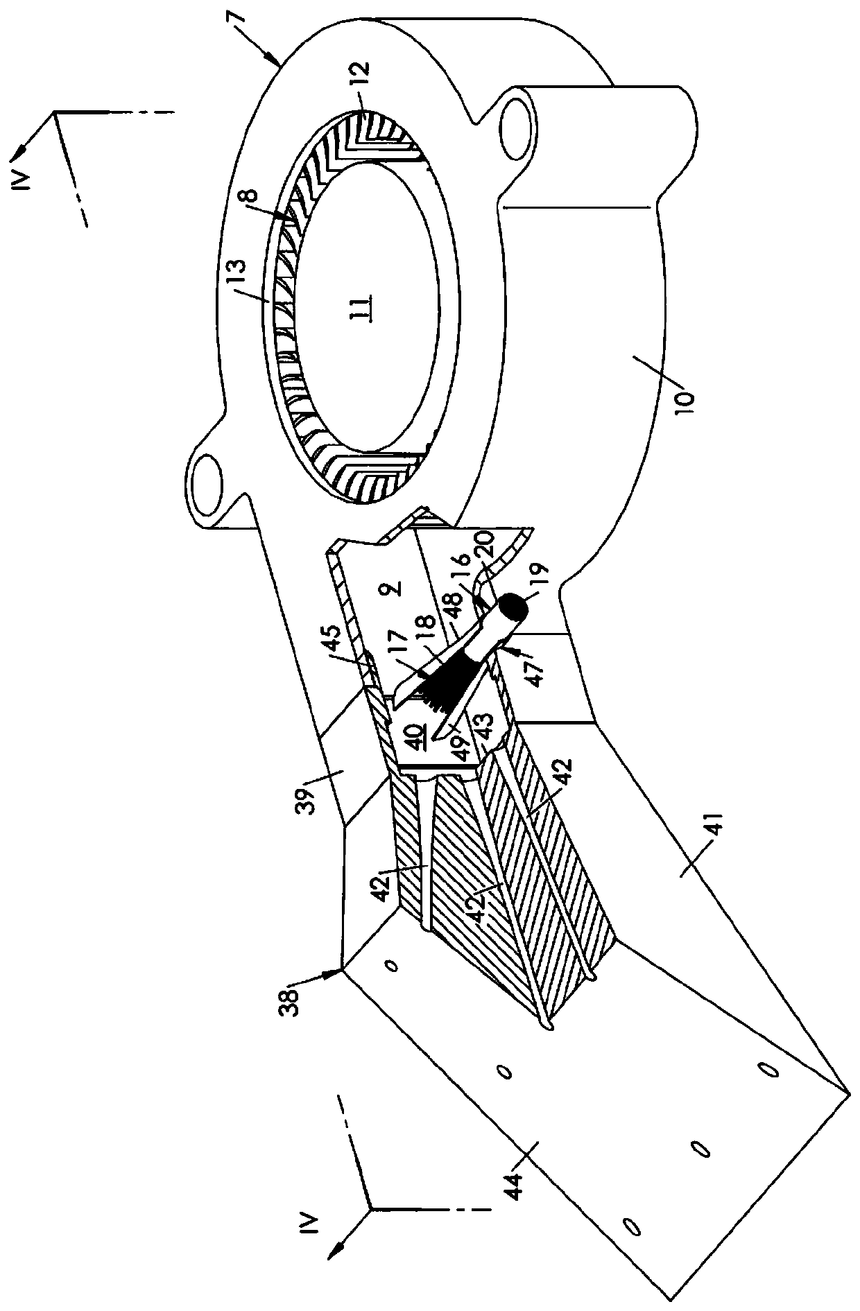 Ioniser equipped with an ion-flux accelerator in particular for protection against mosquitoes