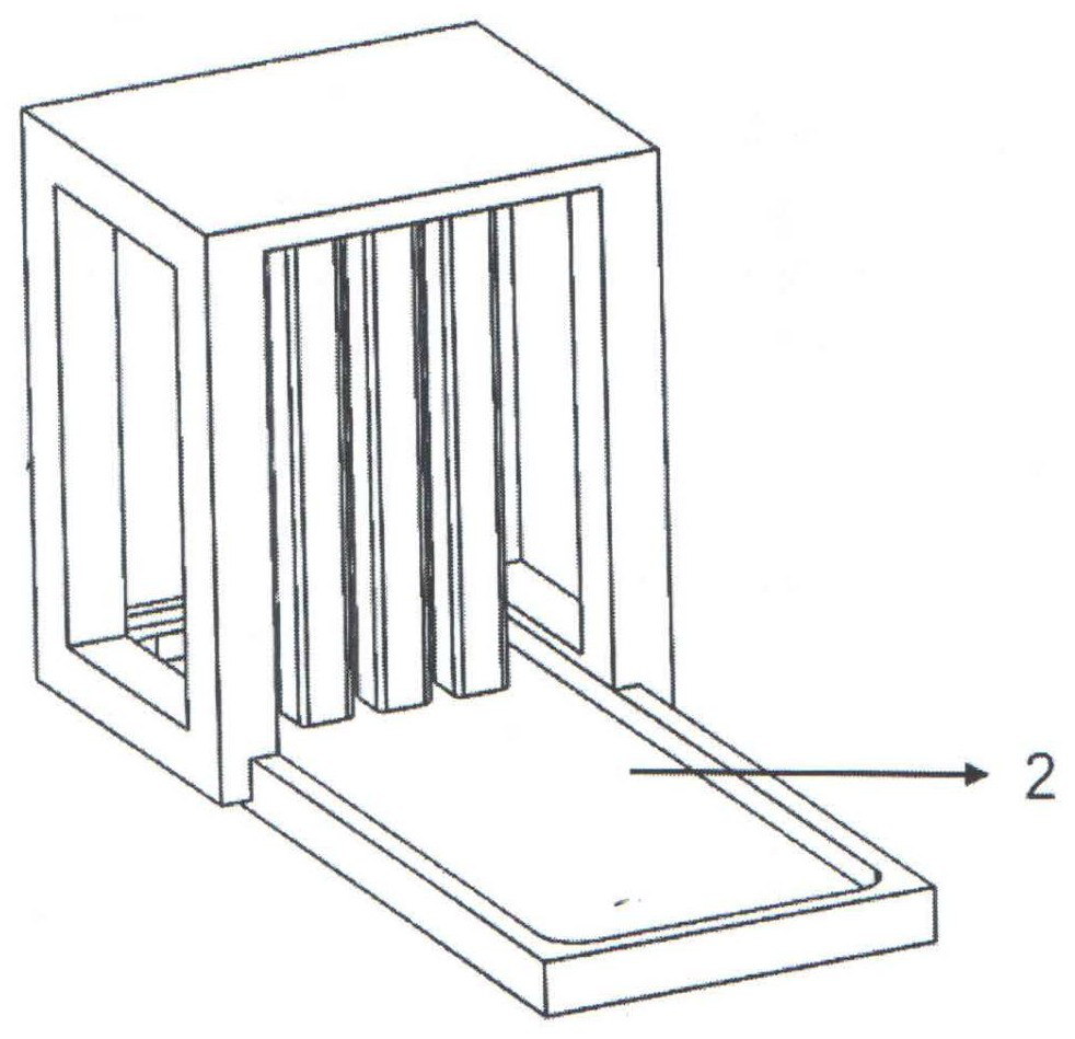 A kind of preparation method of array type chemical colorimetric instant analysis card and its application