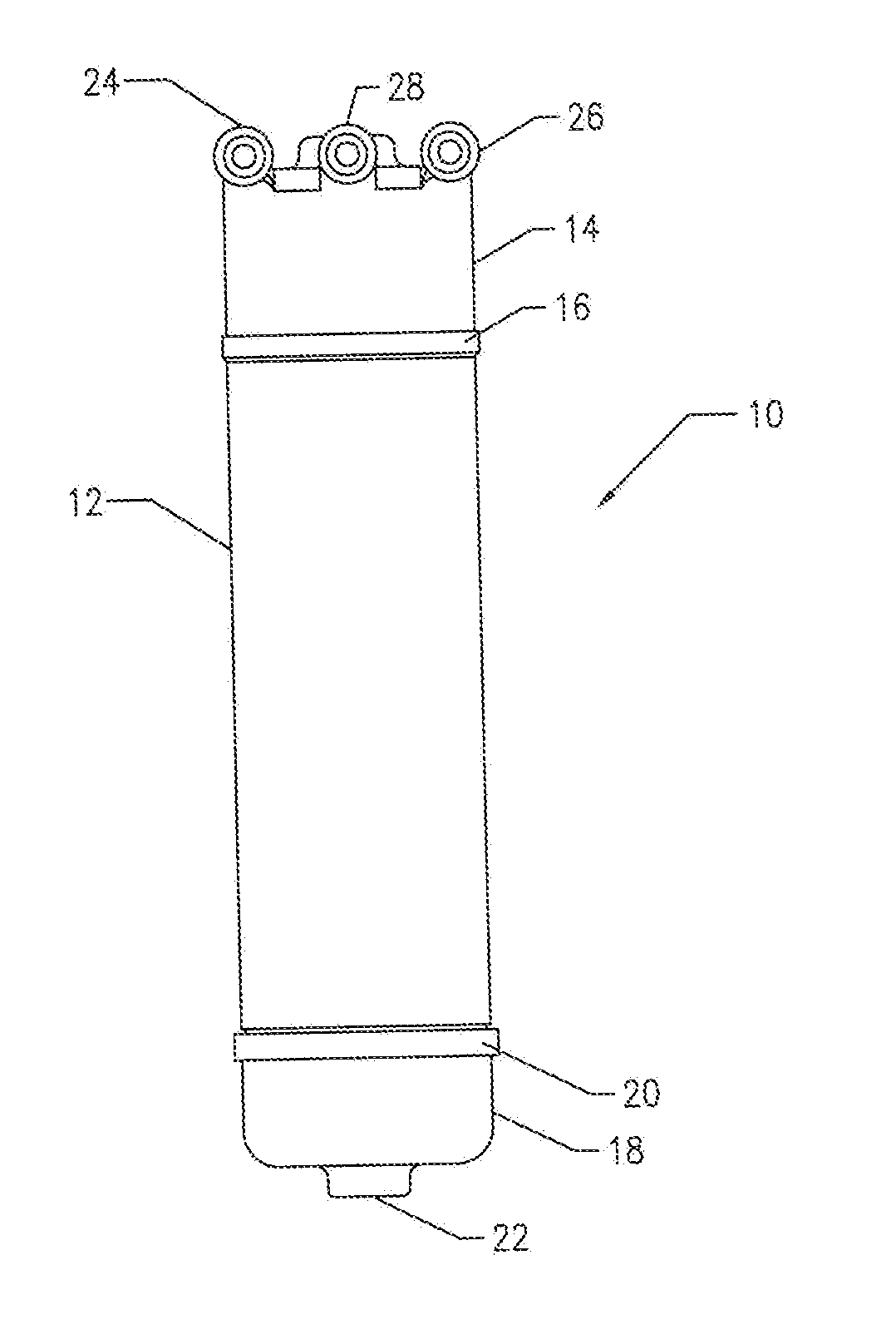 Modular filter capsule apparatus