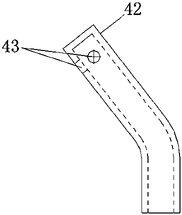 Air outlet pipe and combustion furnace of a biomass combustion furnace